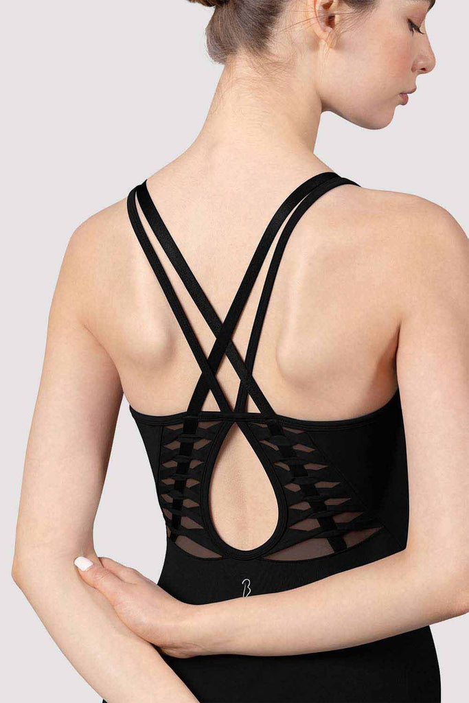 Ladies Lucey Cross Back Leotard - BLOCH UK
