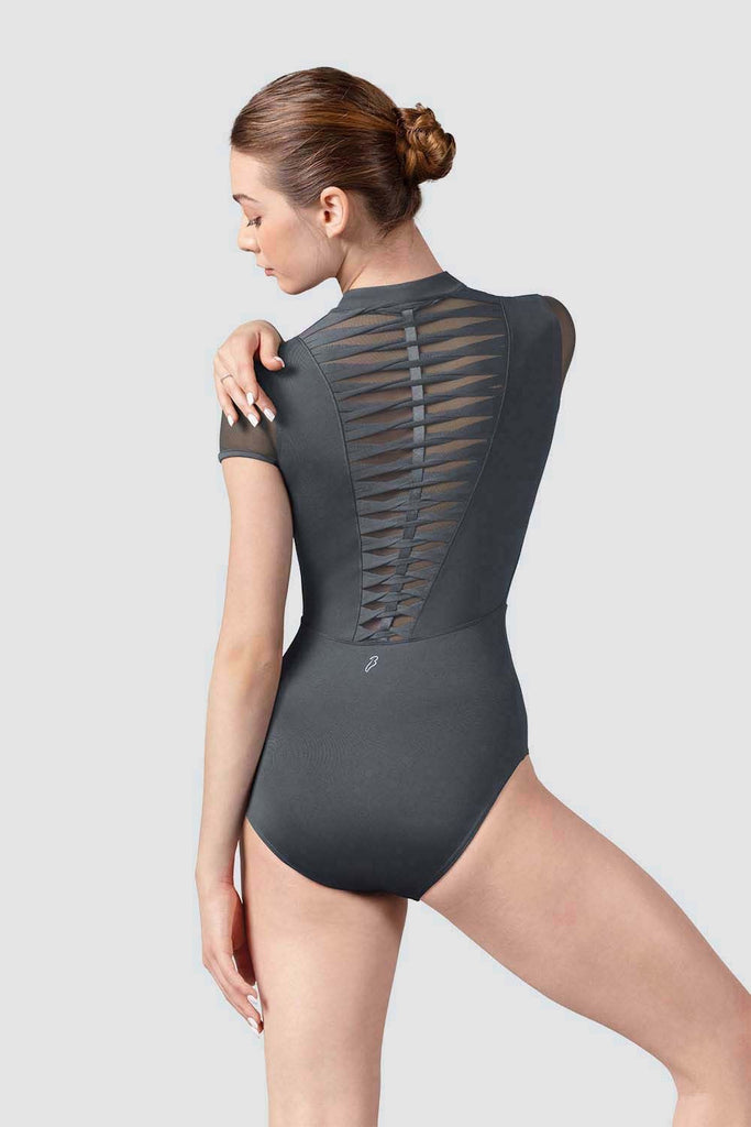 Ladies Ffion Zip Front Leotard - BLOCH UK